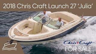 2018 Chris Craft Launch 27 FOR SALE