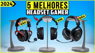 Os 5 Melhores Headset Gamer / Fone Gamer De 2024!