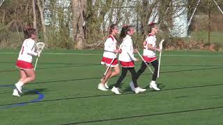 Milford vs. Notre Dame Academy, Junior Varsity High School Girls Lacrosse Full Game