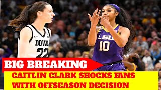 1 MINUTES AGO:Caitlin Clark's Offseason Plans Revealed by ESPN!