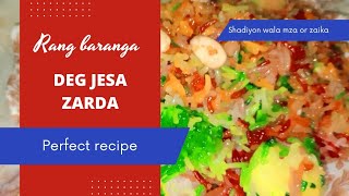 Orignal Degi Mutanjan recipe.Shadiyon wala Zarda Rice By Food Creation