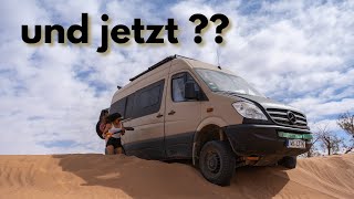 🤦‍♂️ FESTGEFAHREN in der WÜSTE Marokkos - Erg Chegaga mit dem Sprinter 4x4 | Vlog 13