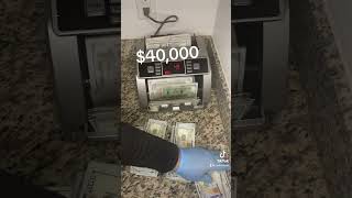 $40,000 Cash Money Count - Millionaire ASMR