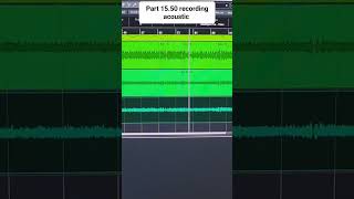 Part 15.5 record akustik #producer #cubase #arrangement #musicproduction