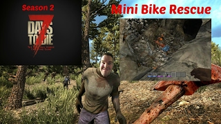 7 Days to Die - Day 49 - Mini Bike Rescue