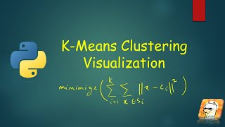 K-means clustering Implementation and visualization from scratch. #python #kmeans