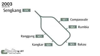 History of the Singapore MRT Map (Version 2)