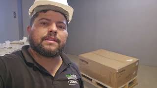 Unboxing Inversor IONS 75KW lançamento Intelbras Solar