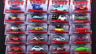 2013 Cars 2 "N" 24 Die-Cast Case Mattel Unboxing Super Chase Mattel Disney Pixar