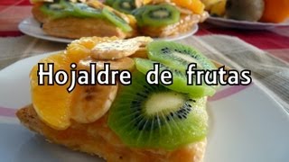 Cocina fácil - Hojaldre de frutas - Puff pastry with fruit