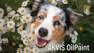 AKVIS OilPaint — эффект масляной живописи