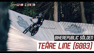 🌋 Bikerepublick Sölden - Endurotrail - Flowtrail - Teäre Line (rot) - MTB-Trail - Österreich