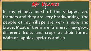 e30- writing essay about on my village | how to write about my village banteay mean chey -vantrodeth