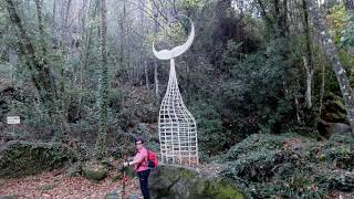 Camino del Agua . Mogarraz . Parque Natural Sierra de Francia