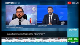 4 Temmuz 2023 EkoTürk TV / ECB & Fed Yol Haritası, Altın, Petrol, DXY ve EURUSD Fiyat Beklentisi