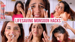 LIFESAVING Monsoon Hacks For Every Girl! ☔️