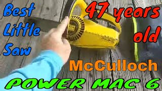 Tree Trimming - McCulloch power mac 6