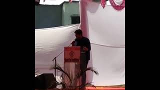 #Shorts Funny Ashish Chanchlani Speech At C.H.M college || DX STATUS ||