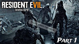 I'm struggling to kill Venom's cousins | Resident Evil 7 part 1