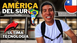 🔥en CHILE 🇨🇱 esta el Metro MÁS MODERNO DE América Latina🌍🔥chilenos opinan del metro de Santiago 🇨🇱