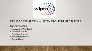 What questions are asked in Wipro Cohorts & interview process?Preplacement talk #ca #cajobs #cohorts