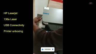 Best Laser Printer for Home  2022 | HP MFP 136a Printer Unboxing | Print, Scan, Copy