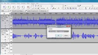 Getting started with Audacity Mixing multiple tracks