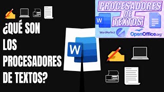 ¿Qué son los Procesadores de Textos? en 1 minuto 📝 Descubre sus funciones y beneficios