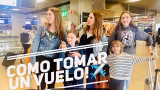 Cómo tomar un vuelo.Pasos para coger un avión en el aeropuerto