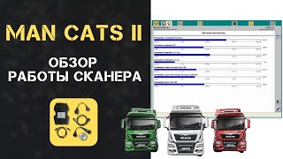 MAN CATs II - Работа сканера в системе EDC на Man Euro 6