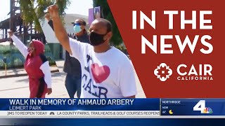 IN THE NEWS: NBC4 / CAIR-LA Co-Sponsors Walk in Memory of Ahmaud Arbery | CAIR-LA