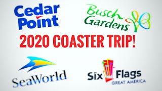 Theme Park Trip Plans for 2020 Announcement (Official Park Plans)