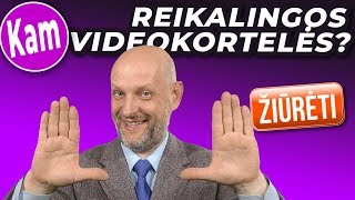 Video kortelės YouTube | Kam reikalingos video kortelės? 😀❓