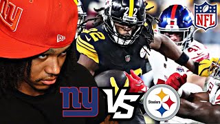 THIS IS RIDICULOUS! Giants Vs Steelers Game Highlights | Munchy Don Dada Reaction