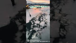 Visit Dal Lake,Kashmir In Winters With #Offbeatadventures #shorts #viral #youtubeshorts #kashmir