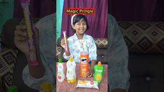 Magic💥Pringle🍟😱 #shorts #funnyvideo #magic #trishikarimpa