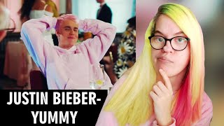 JUSTIN BIEBER - YUMMY (REACTION) | Sisley Reacts