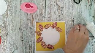 Autumn Craft Challenge Collaboration using Red, Yellow and Brown #autumncraftchallenge