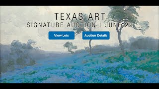 LIVE: Texas Art Signature Auction 8169