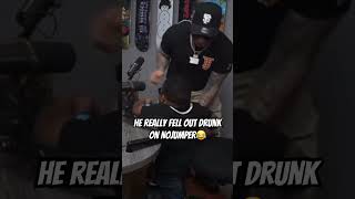 YouTuber #dlow fellout #drunk🍺on #adam22 NoJumper  Podcast 😂 #nojumper #funnyshorts #mustsee #dlow