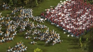 Cossacks 3 - 2v2v2 INSANELY BIG BATTLES | Multiplayer Gameplay