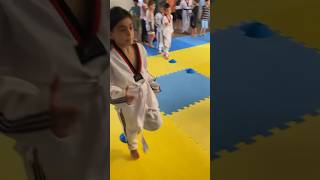 قوة البنات والصغار بالتمرين🔥💪🏻🥋