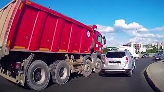 Accidents of Russian idiots on the roads