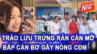 Trào Lưu Trứng Rán Cần Mỡ Bắp Cần Bơ Gây Nóng Cộng Đồng Mạng I NGÁO NEWS