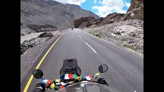 Himalayas Helmet Cam Part 1 - Riding Royal Enfield Himalayan in Ladakh, India