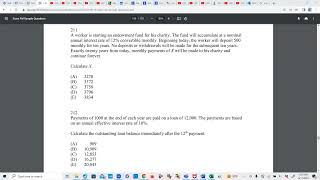 Actuarial SOA Exam FM Prep Lesson 54: SOA Sample Question 211 Solution