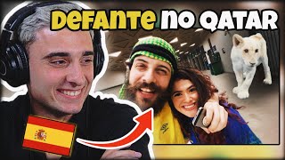 GRINGOS REAGEM A DIOGO DEFANTE NO QATAR (BRASIL X SÉRVIA ) | REPORTER DOIDÃO