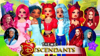 ICONIC DISNEY DESCENDANTS THEMES in Dress To Impress on Roblox DTI