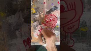 Daily Faces Challenge: Day 181/365- Quick Paint Marker Drawing | Doodle Art Timelapse #shorts #art