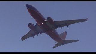 Southwest Airlines 737 Departures at Chicago Midway